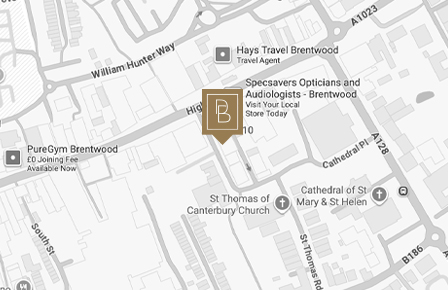 Derma Beauty Clinic - Brentwood, Essex Map